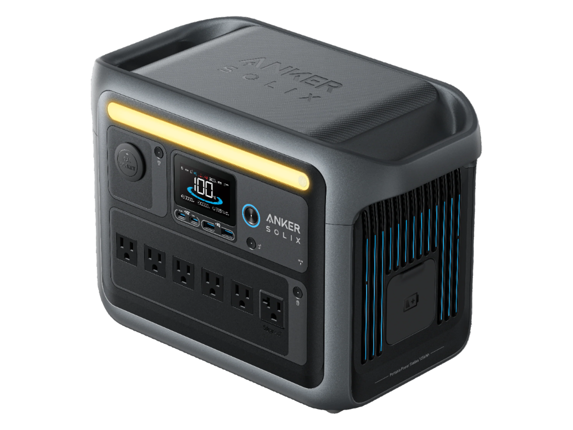 Anker SOLIX C1000 Portable Power Station - 1,056Wh | 1,800W - Best Prices