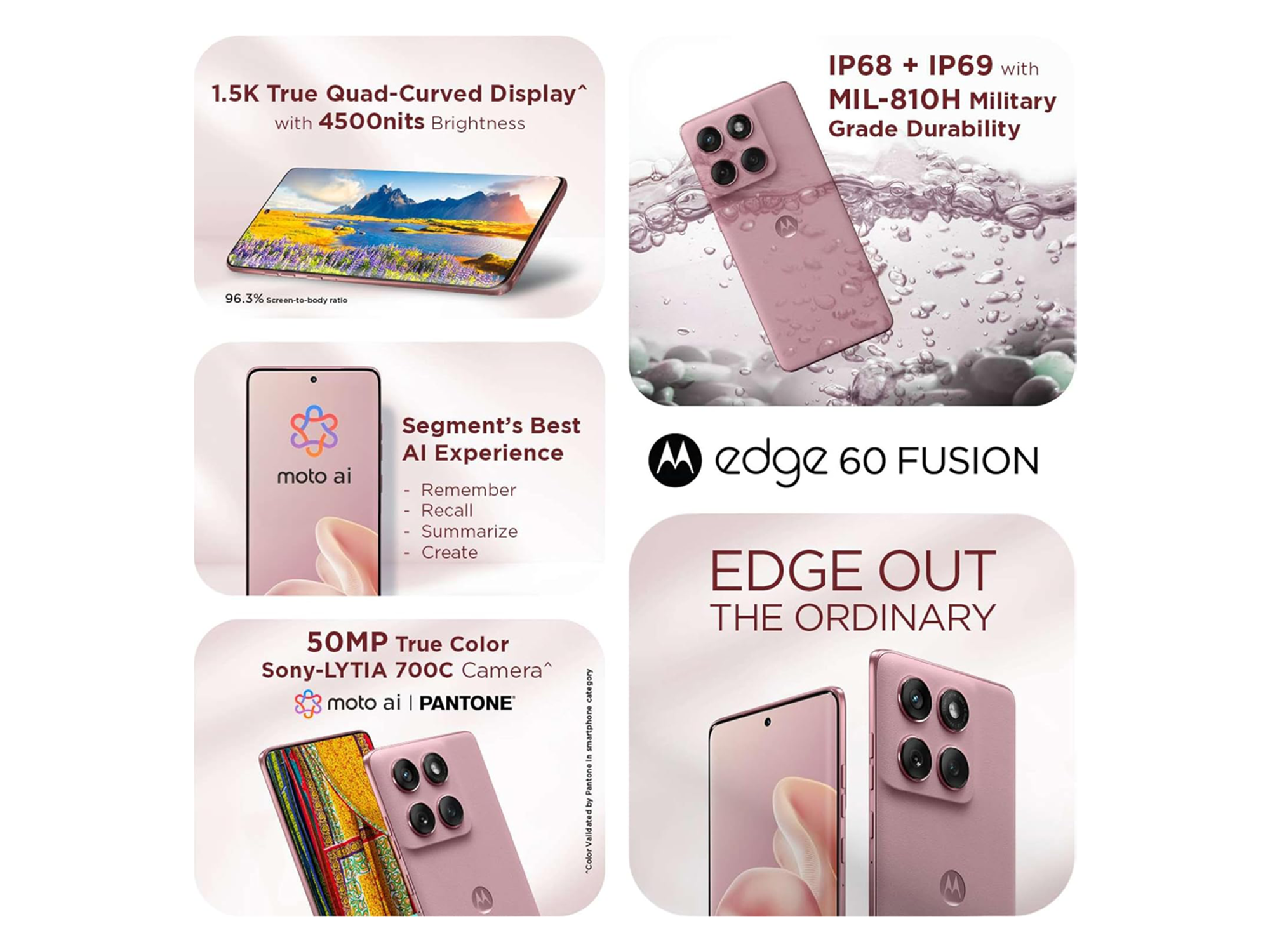 Motorola Edge 60 Fusion 5G - Best Prices