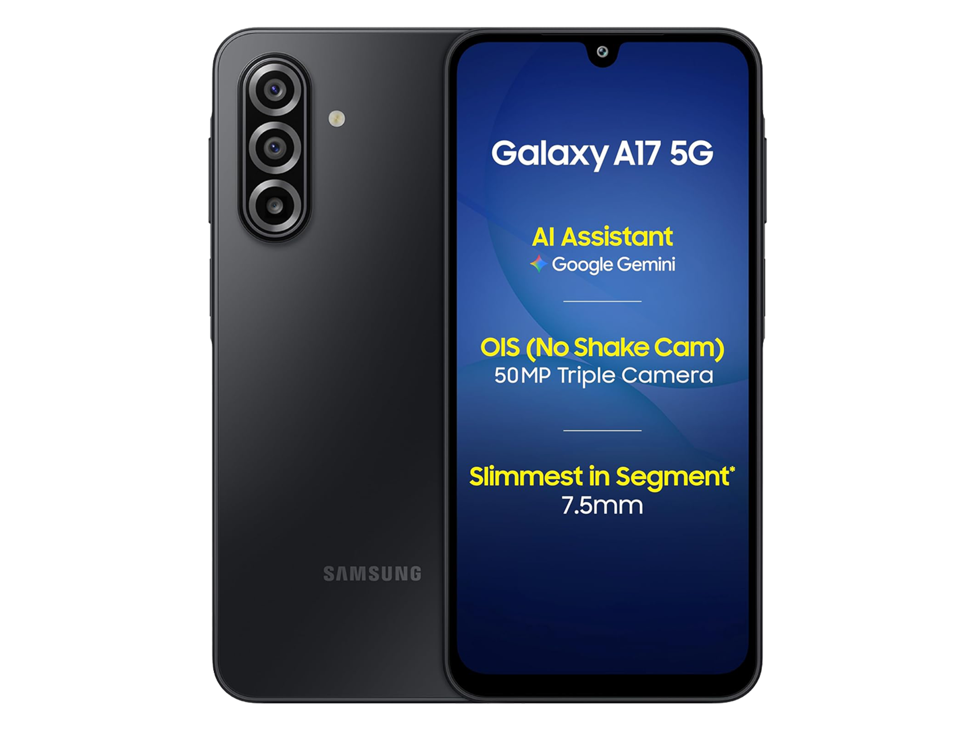 Samsung Galaxy A17 4G Black, 4/128 GB
