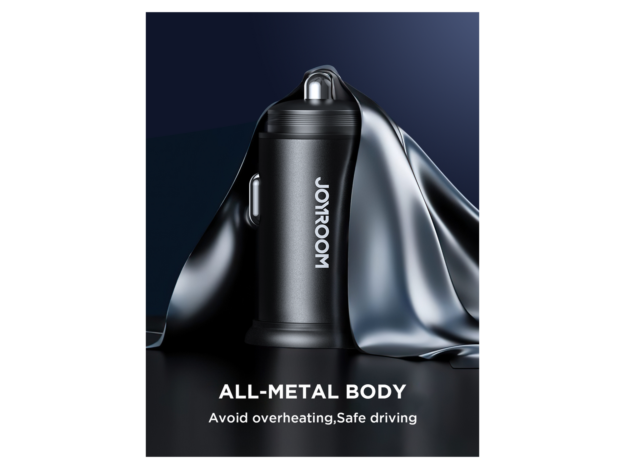 JoyRoom JR-CCN03 2USB 24W 2USB mini Metal Car Charger - Best Prices