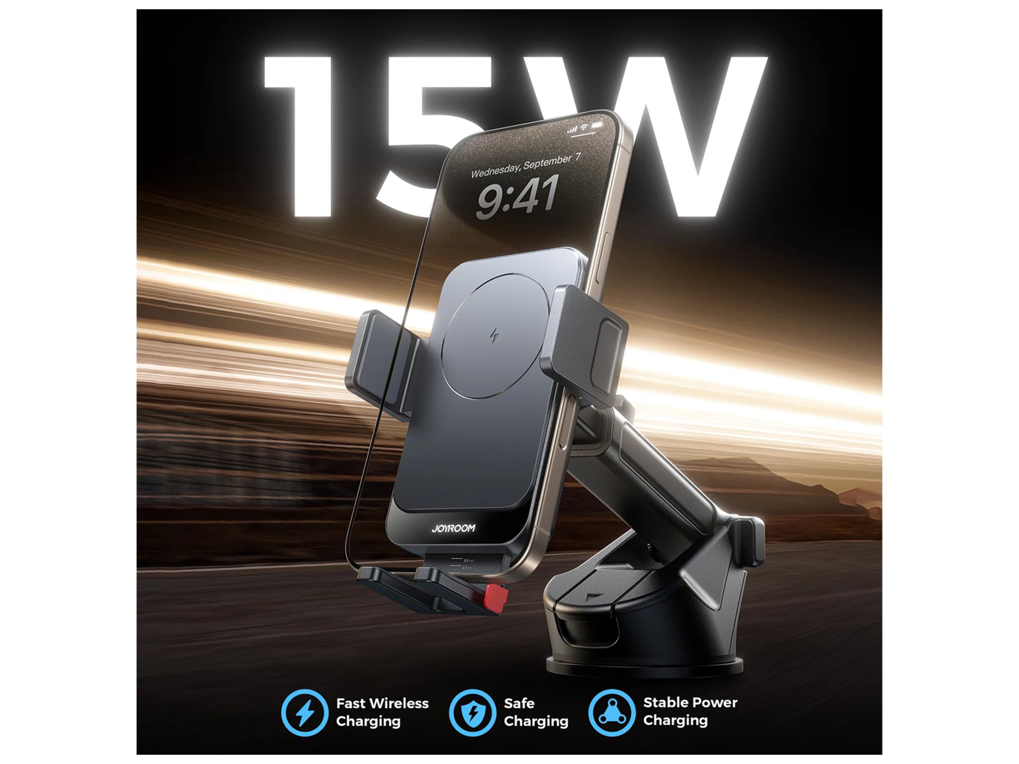 Joyroom JR-ZS241S Wireless Car Charger Holder - Best Prices