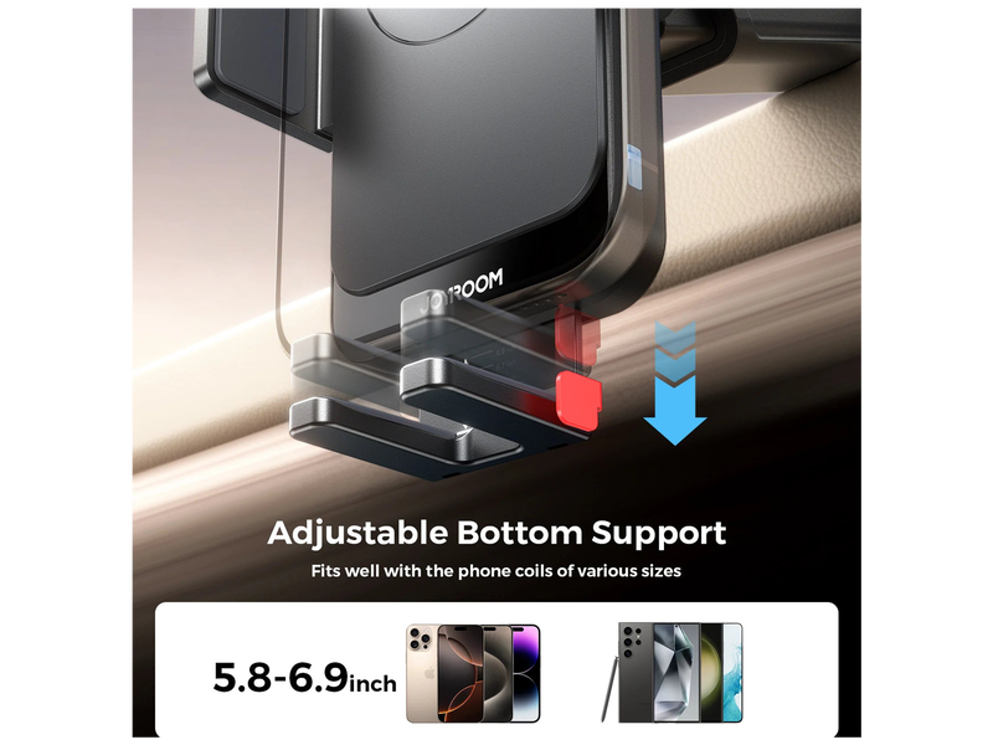 Joyroom JR-ZS241S Wireless Car Charger Holder - Best Prices
