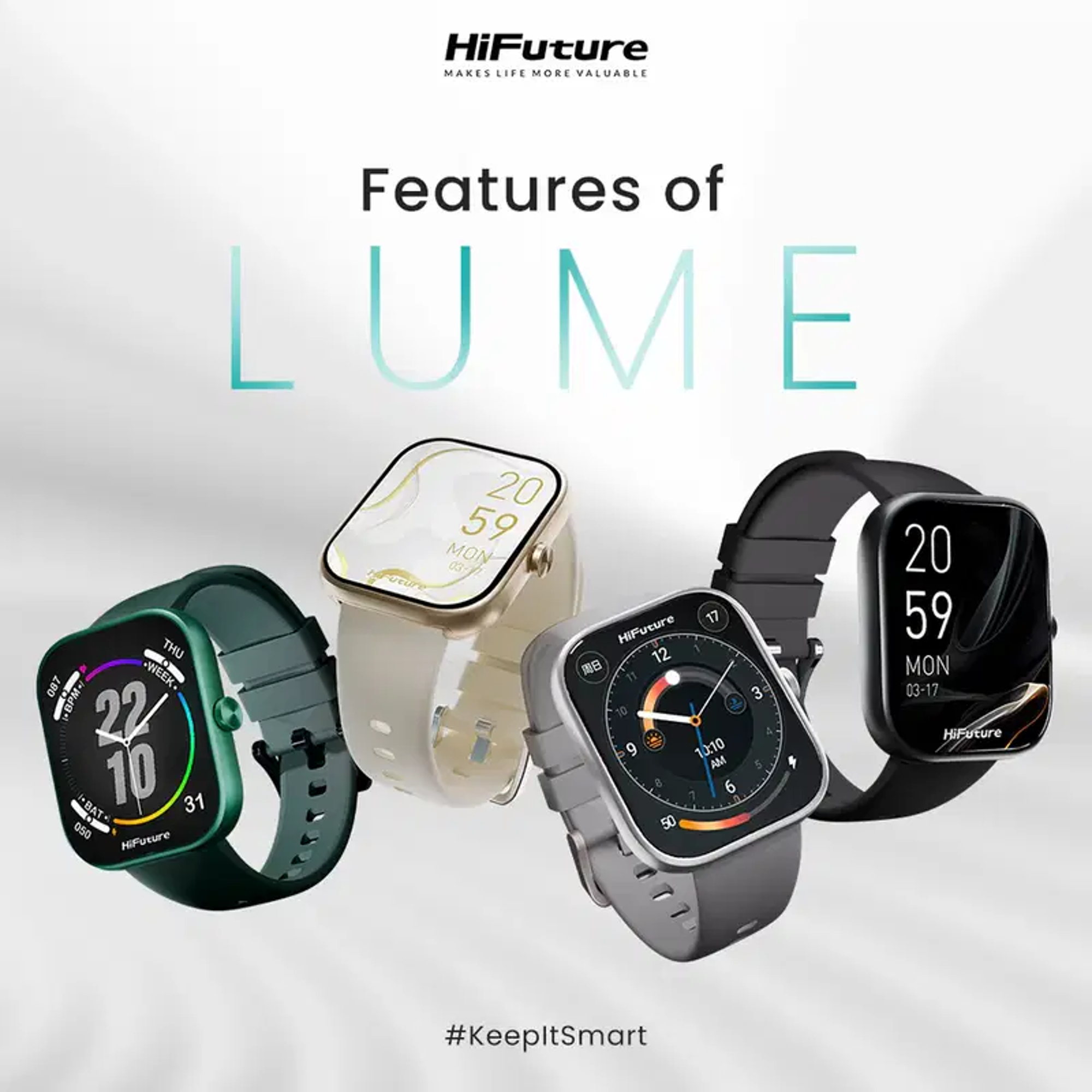 HiFuture LUME Smart Watch - Best Prices
