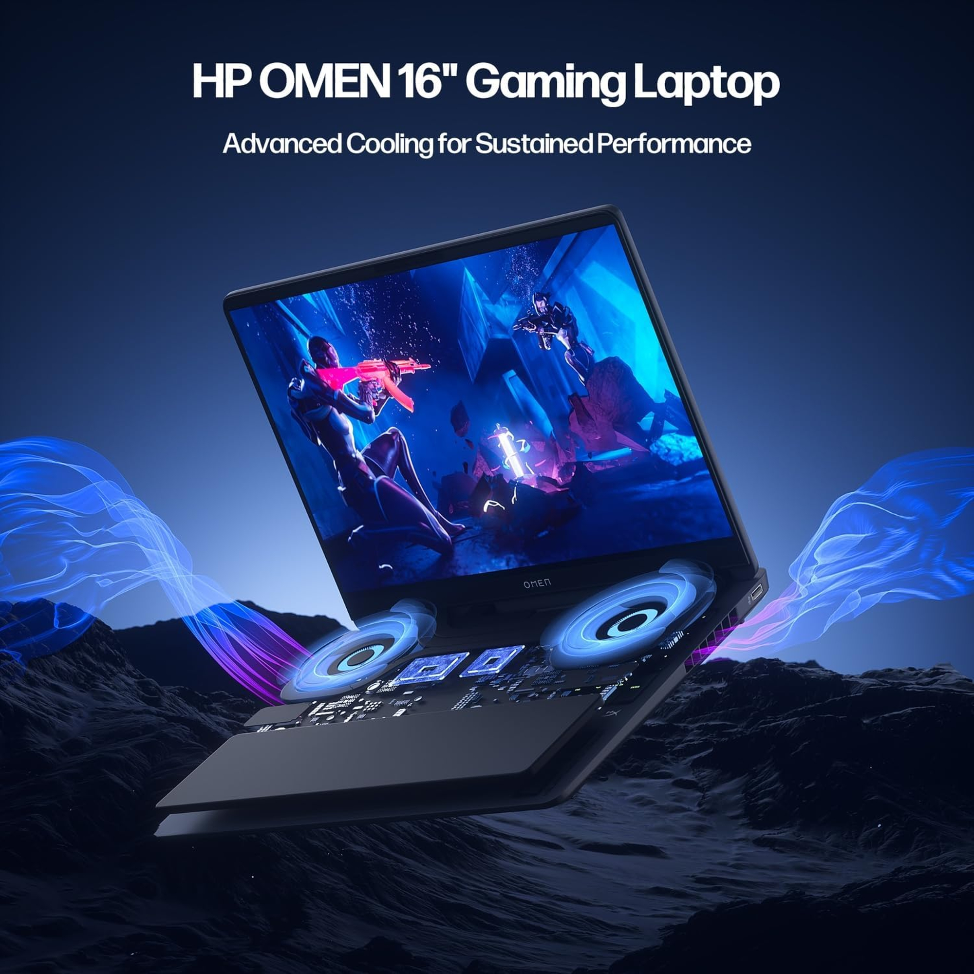 HP OMEN 16" Gaming Laptop 2K 144Hz AMD Ryzen 9 8940HX, NVIDIA RTX 5060, 32GB RAM, 1TB SSD - Best Prices