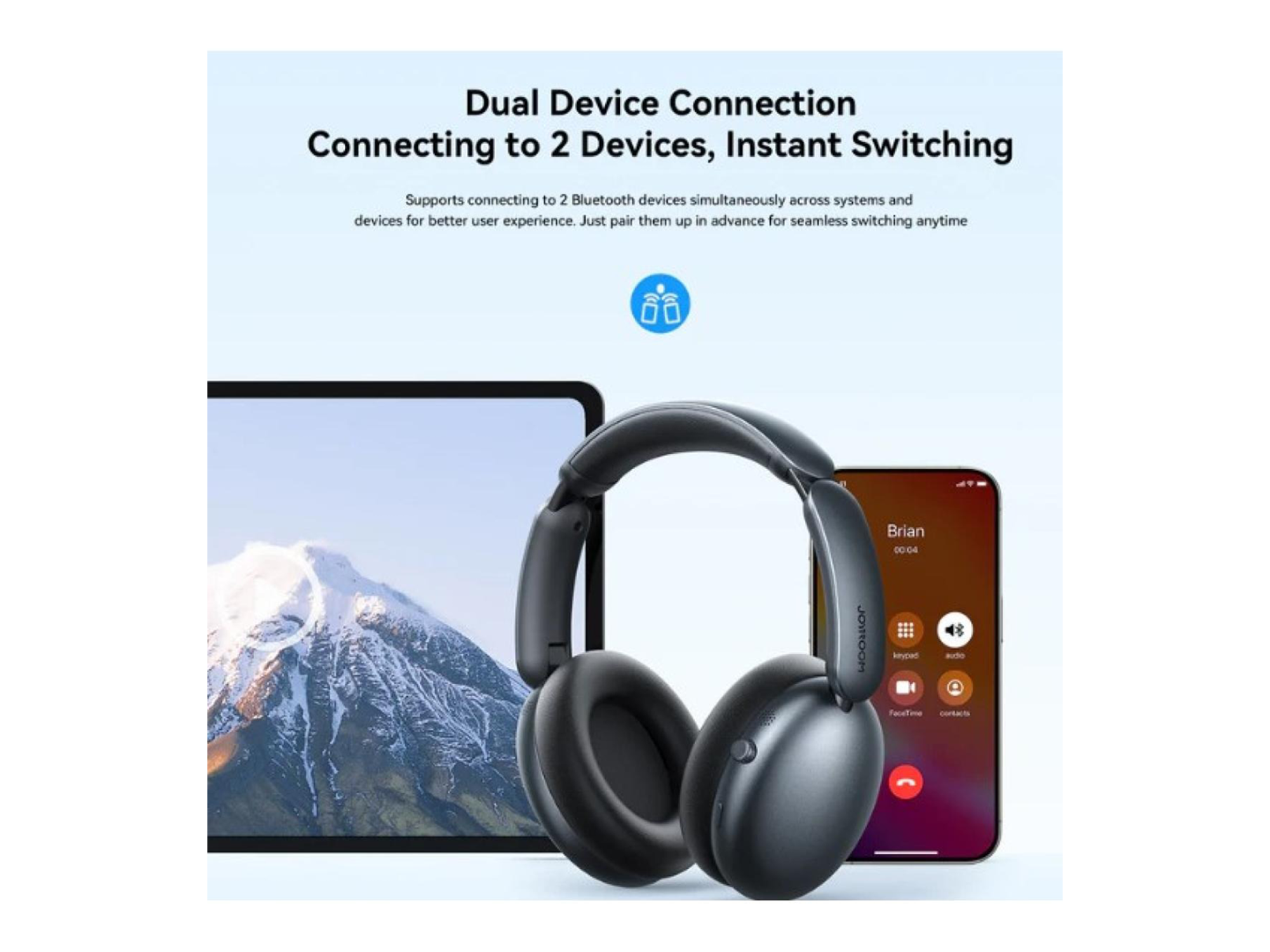 joyRoom JR-JH1 Type-C Hybrid ANC Wireless Headphones - Best Prices