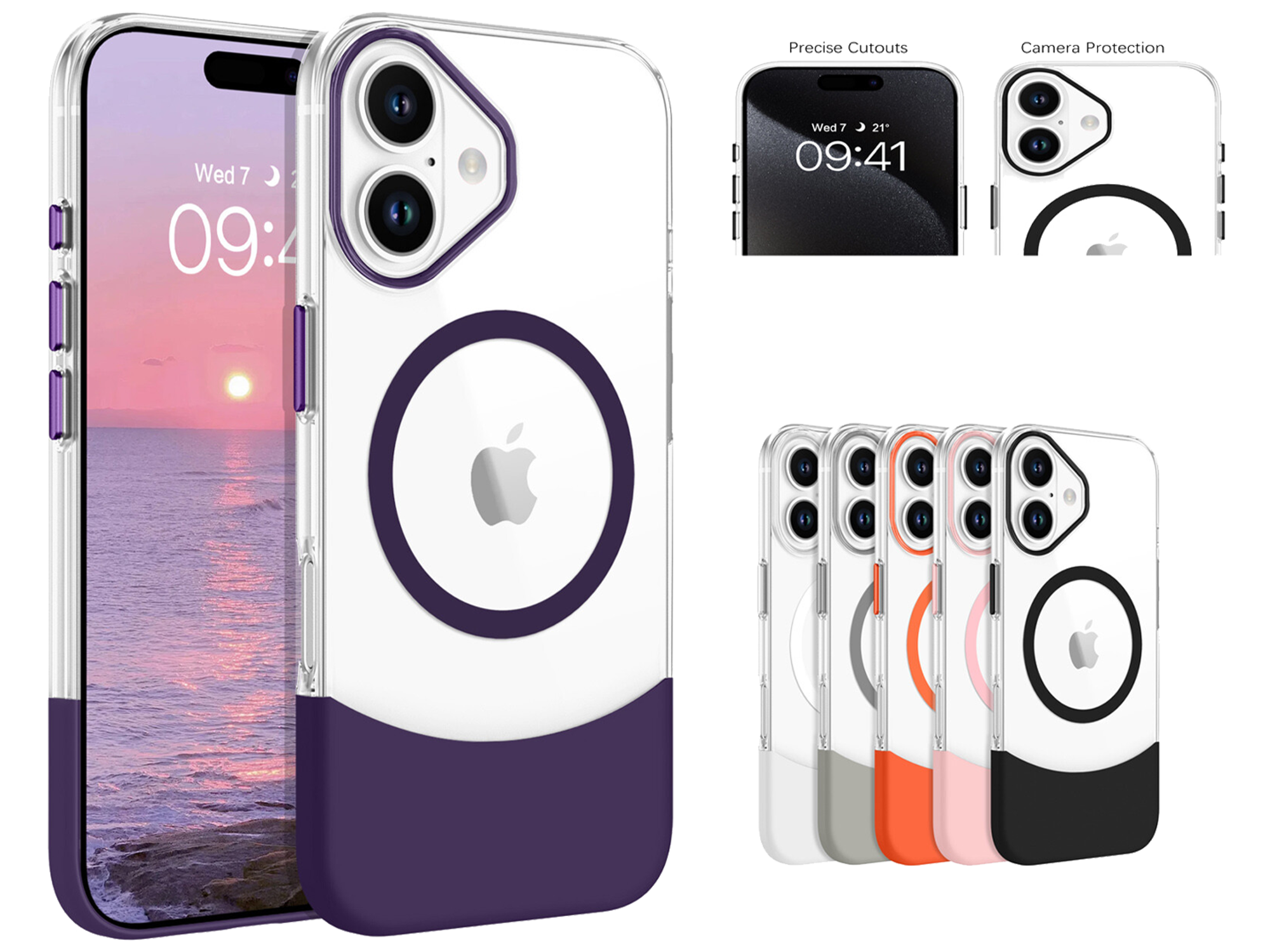 MagSafe Rugged Shockproof Slim Phone Cover for iPhone Series - Best Prices