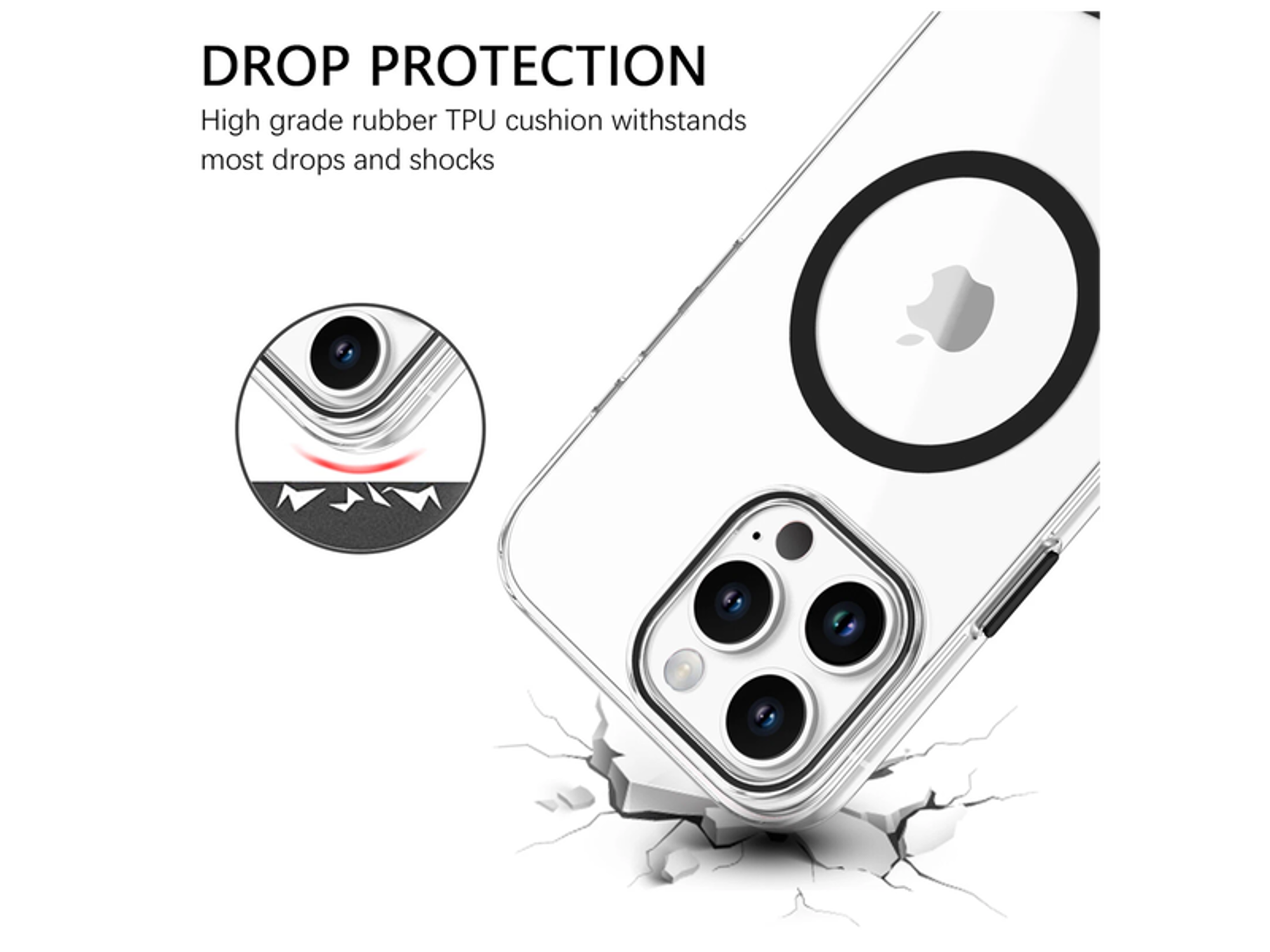 MagSafe Rugged Shockproof Slim Phone Cover for iPhone Series - Best Prices