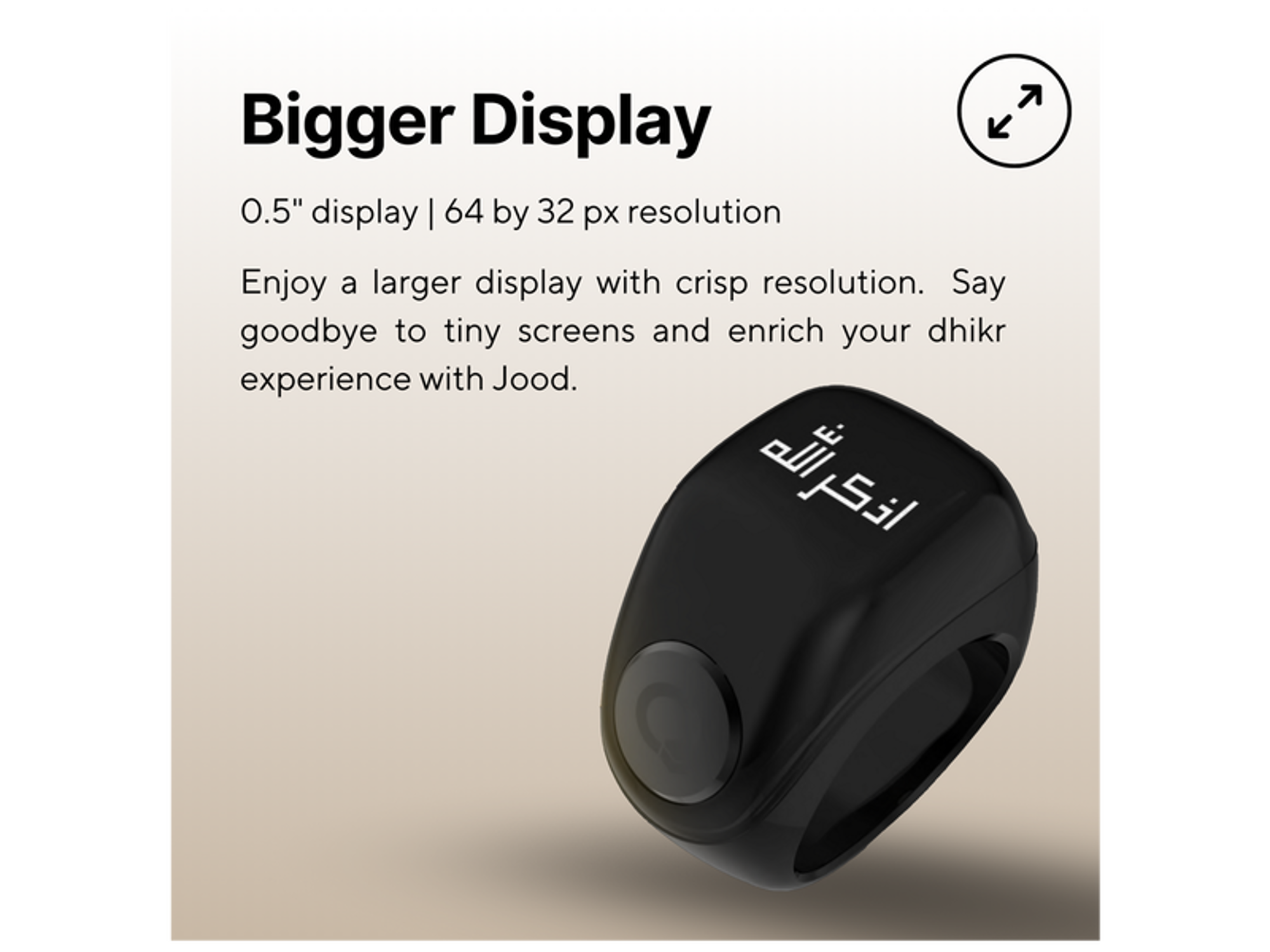 iQIBLA J01 Zikr Ring with Charging Case - Best Prices