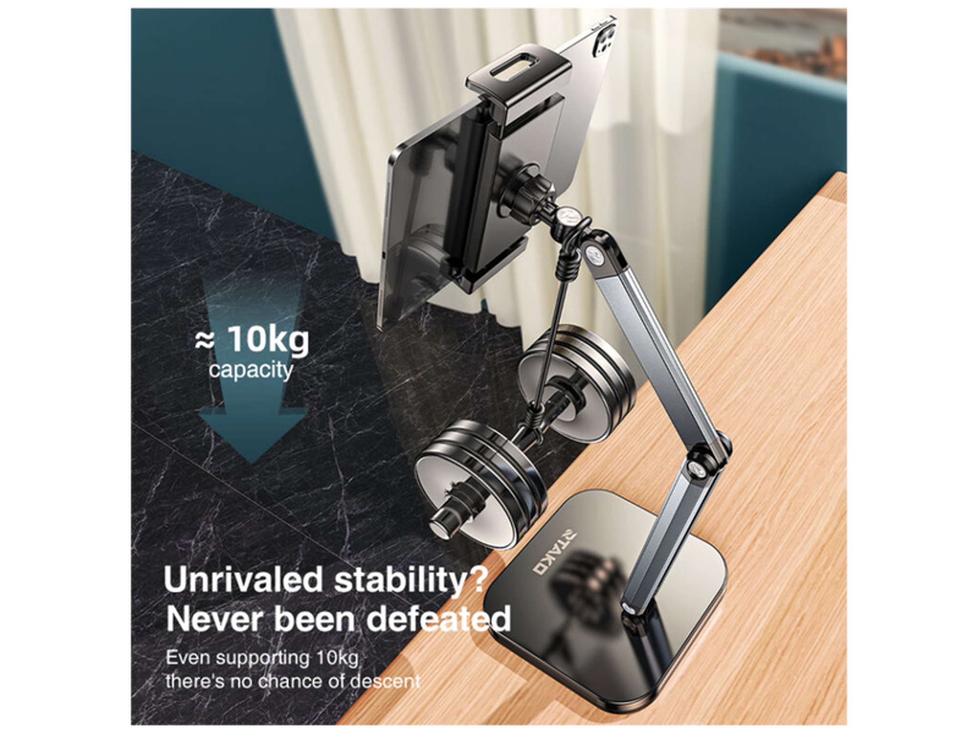 Rtako 911 720° Height-Adjustable Phone And Tablet Stand - Best Prices