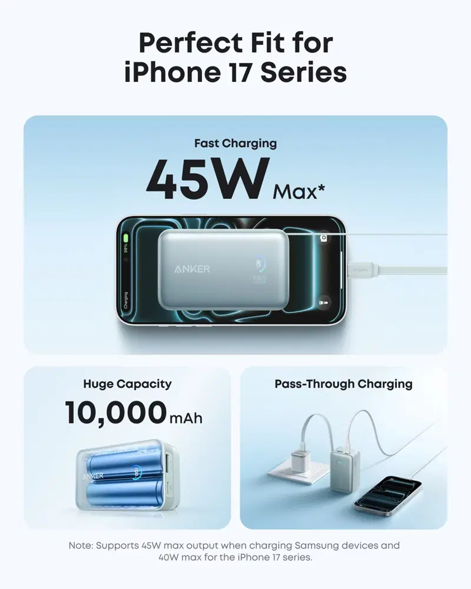 Anker Nano Power Bank (10K, 45W, Built-In Retractable USB-C Cable) - Best Prices