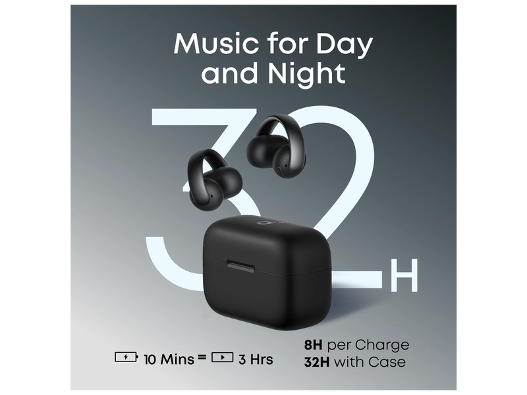 Anker AeroClip Open-Ear Clip-On Earbuds with Adaptive Comfort - Best Prices