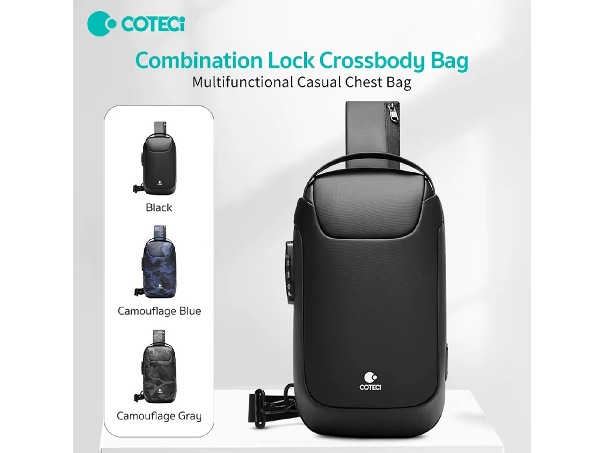 COTECi Combination Lock Crossbody Bag - Best Prices