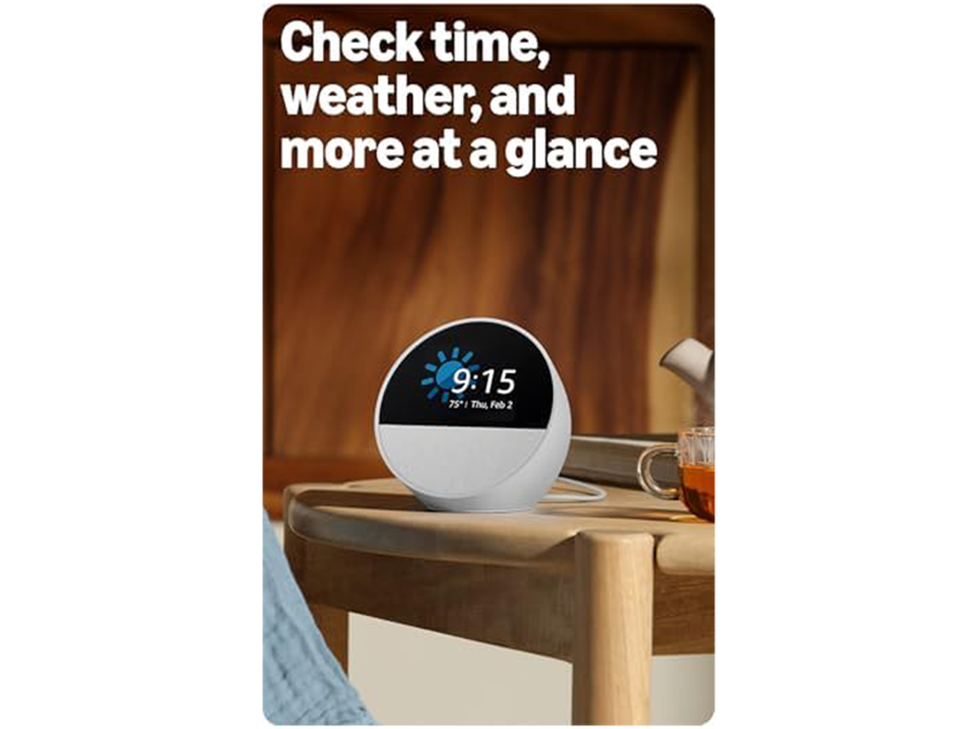 Amazon Echo Spot Smart Alarm Clock With Vibrant Sound + Alexa - Best Prices Amazon Echo Spot Smart Alarm Clock With Vibrant Sound + Alexa - Best Prices