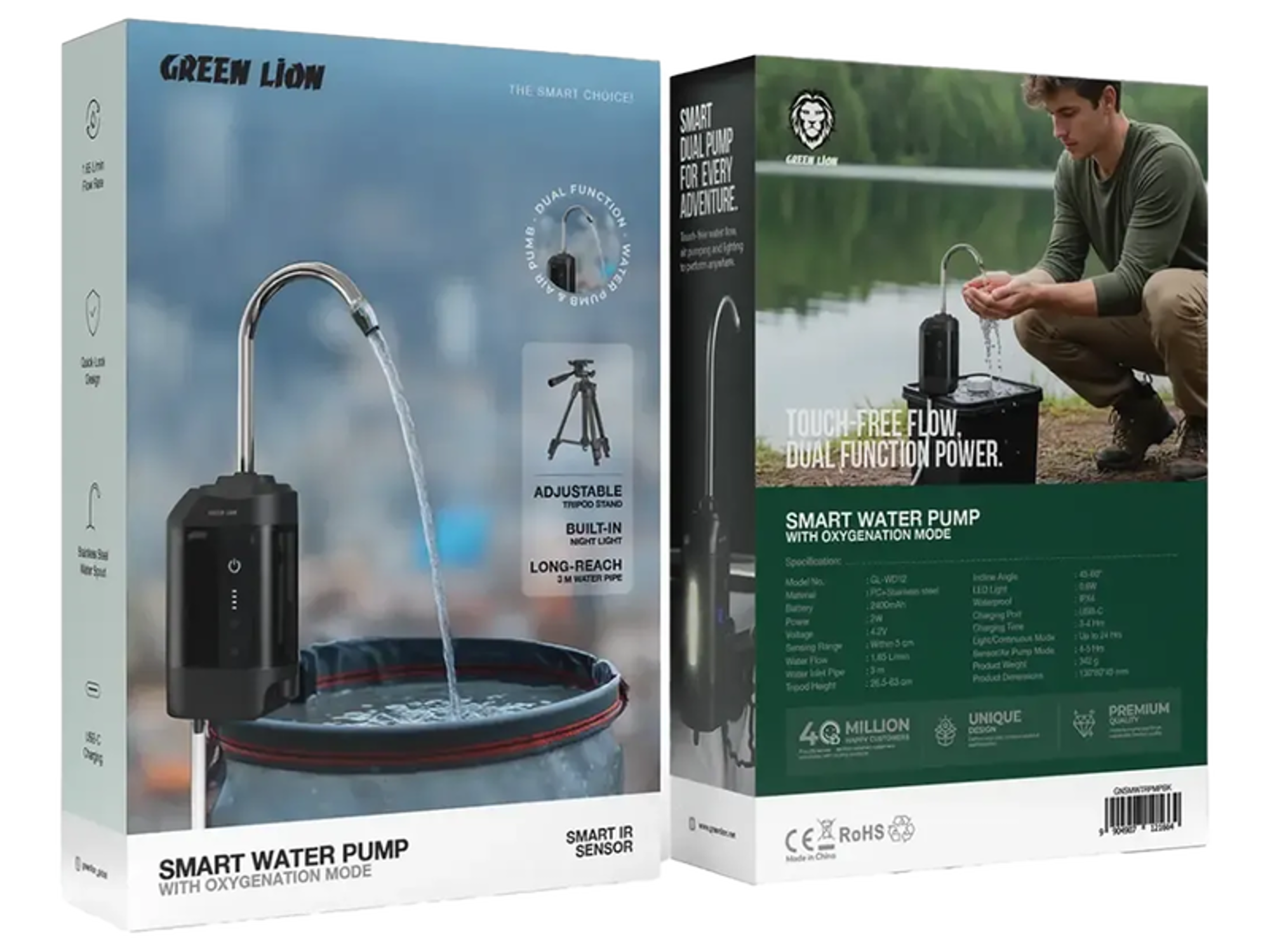 Green Lion Smart Water Pump with Oxygenation Mode - Best Prices Green Lion Smart Water Pump with Oxygenation Mode - Best Prices