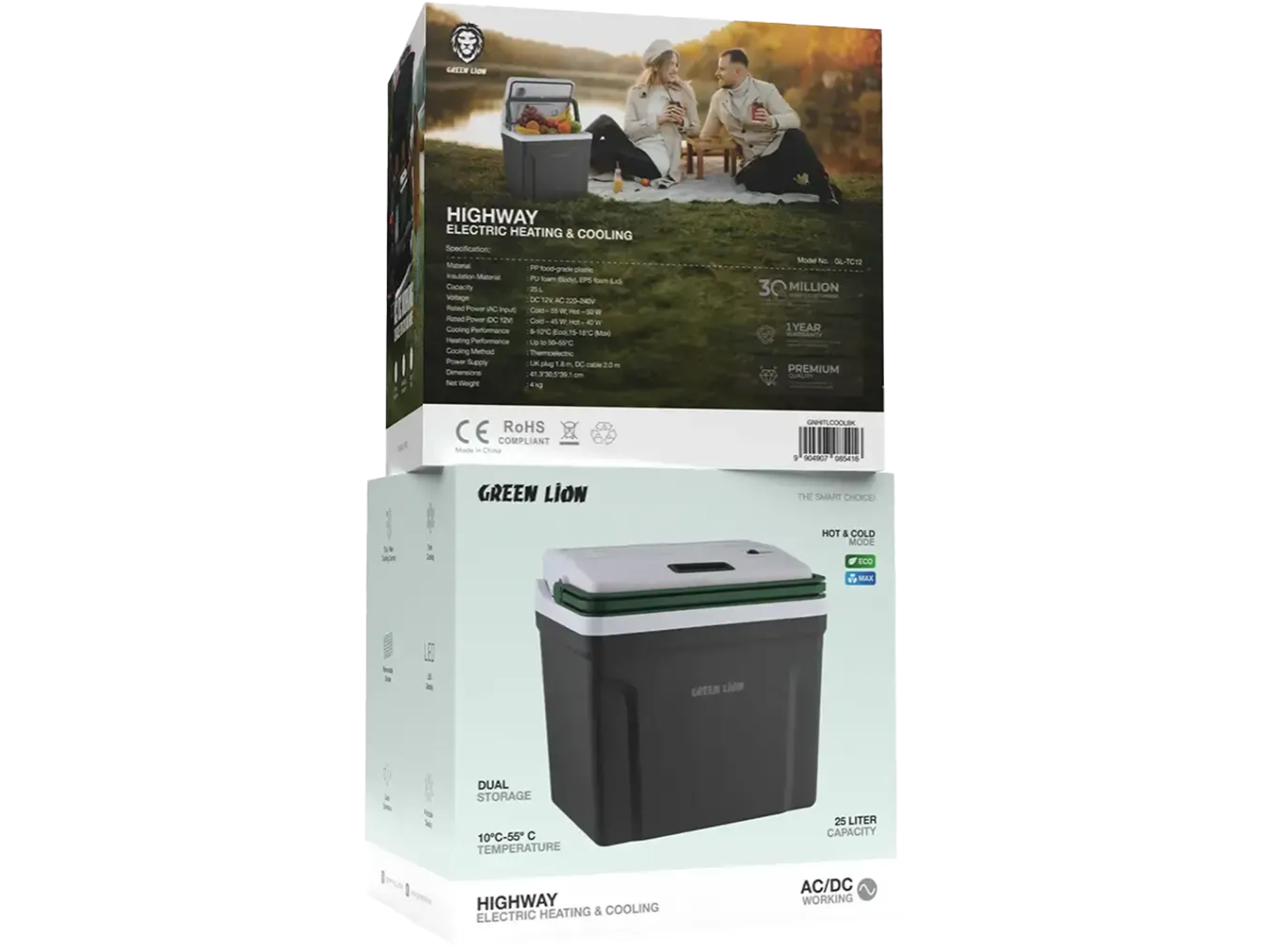 Green Lion Highway Electric Heating and Cooling Fridge - Best Prices