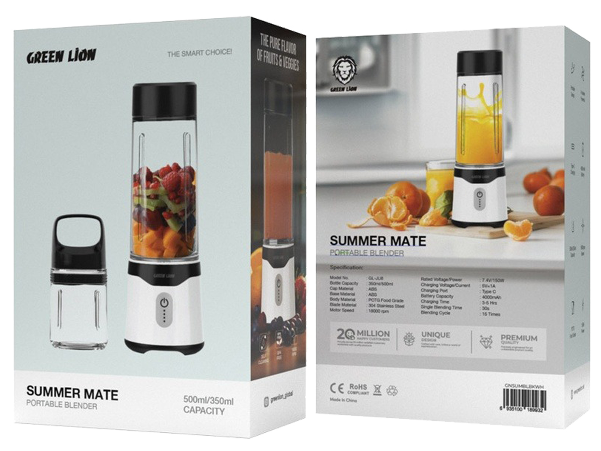 Green Lion Summer Mate Portable Blender - Best Prices Green Lion Summer Mate Portable Blender - Best Prices