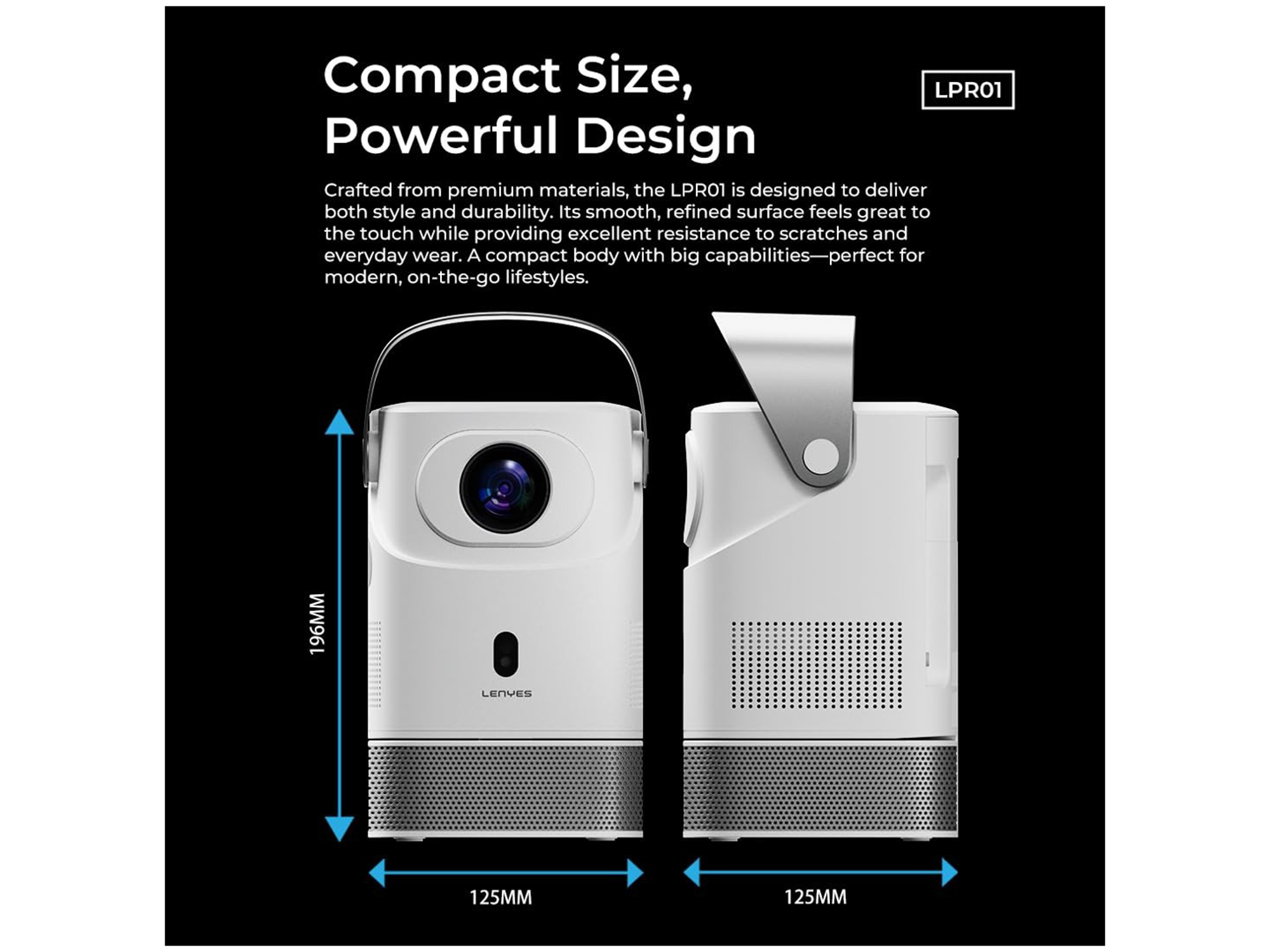 Lenyes LPR01 Smart Portable Projector - Best Prices