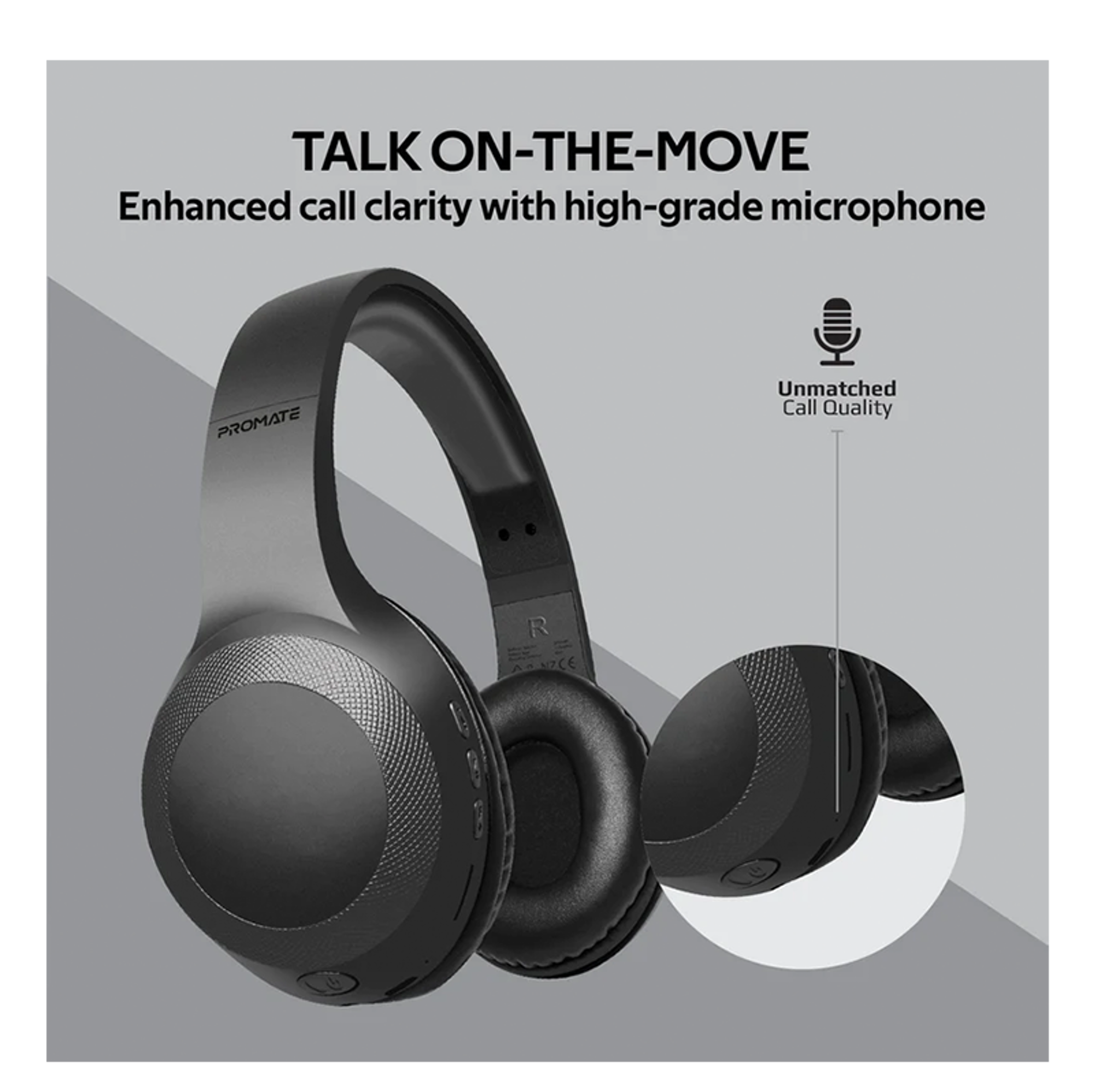 PROMATE LaBoca Deep Bass Over-Ear Wireless Headphones - Best Prices
