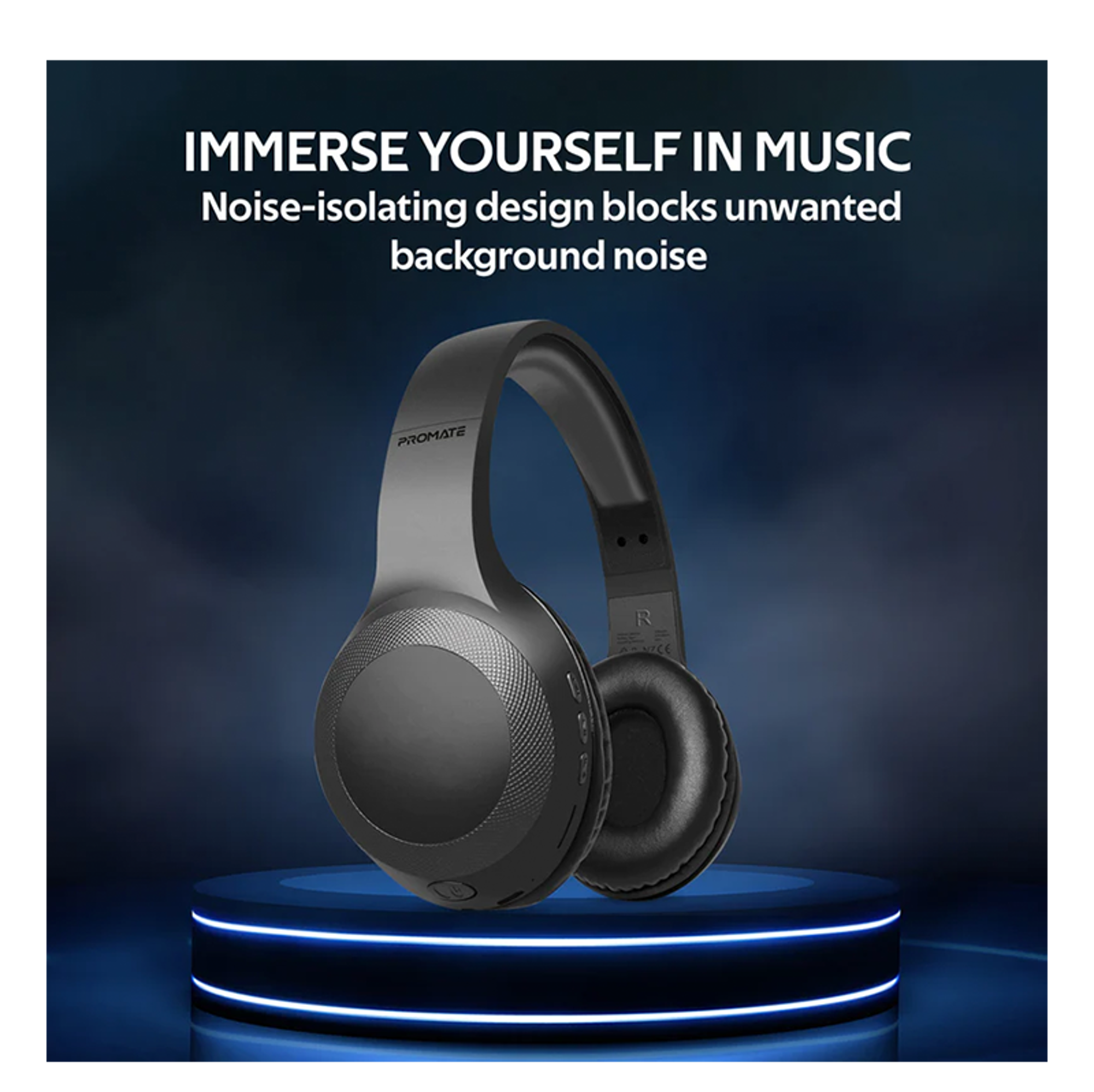 PROMATE LaBoca Deep Bass Over-Ear Wireless Headphones - Best Prices