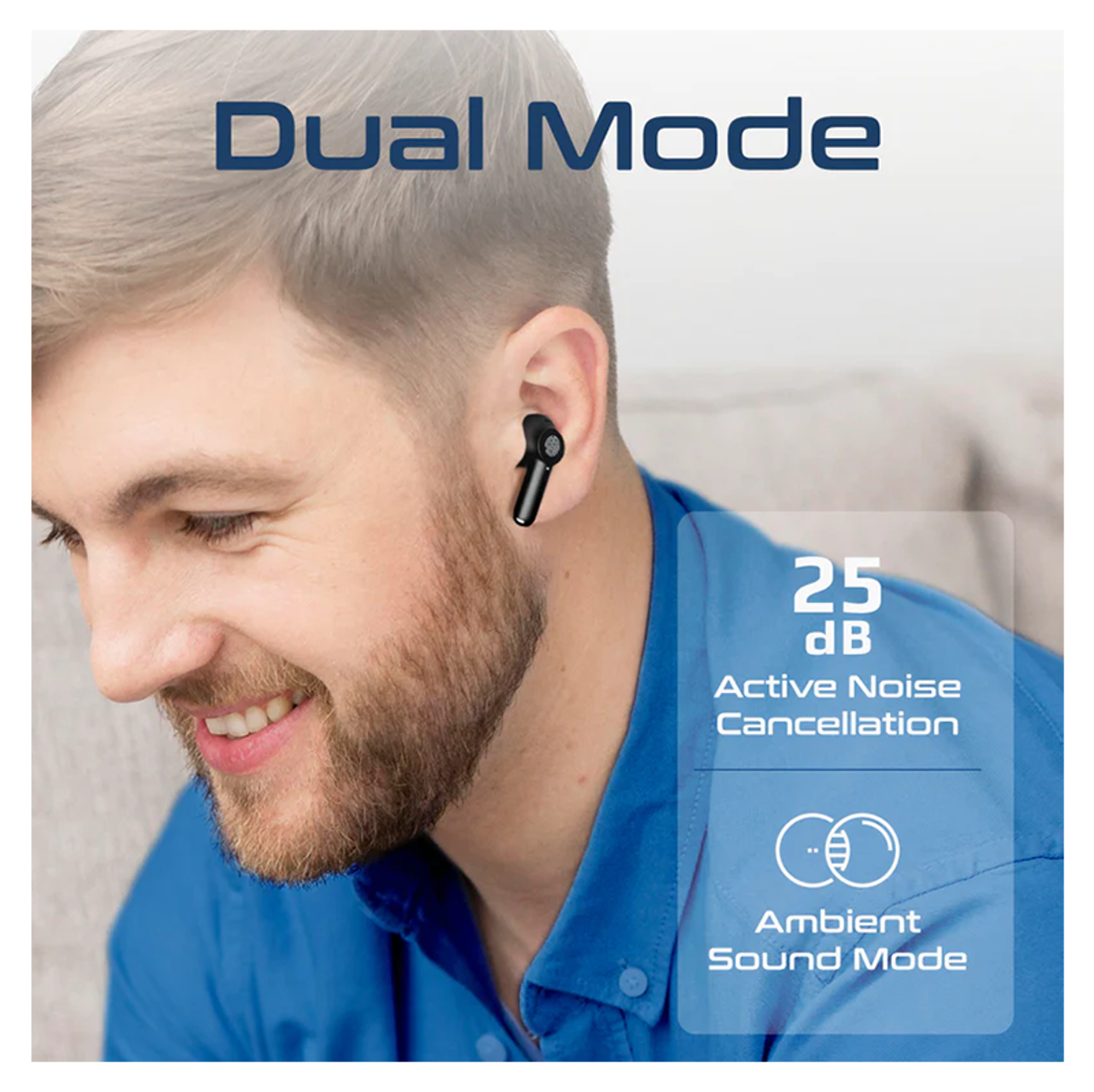 PROMATE High-Definition ANC TWS Earphones with IntelliTouch - Best Prices