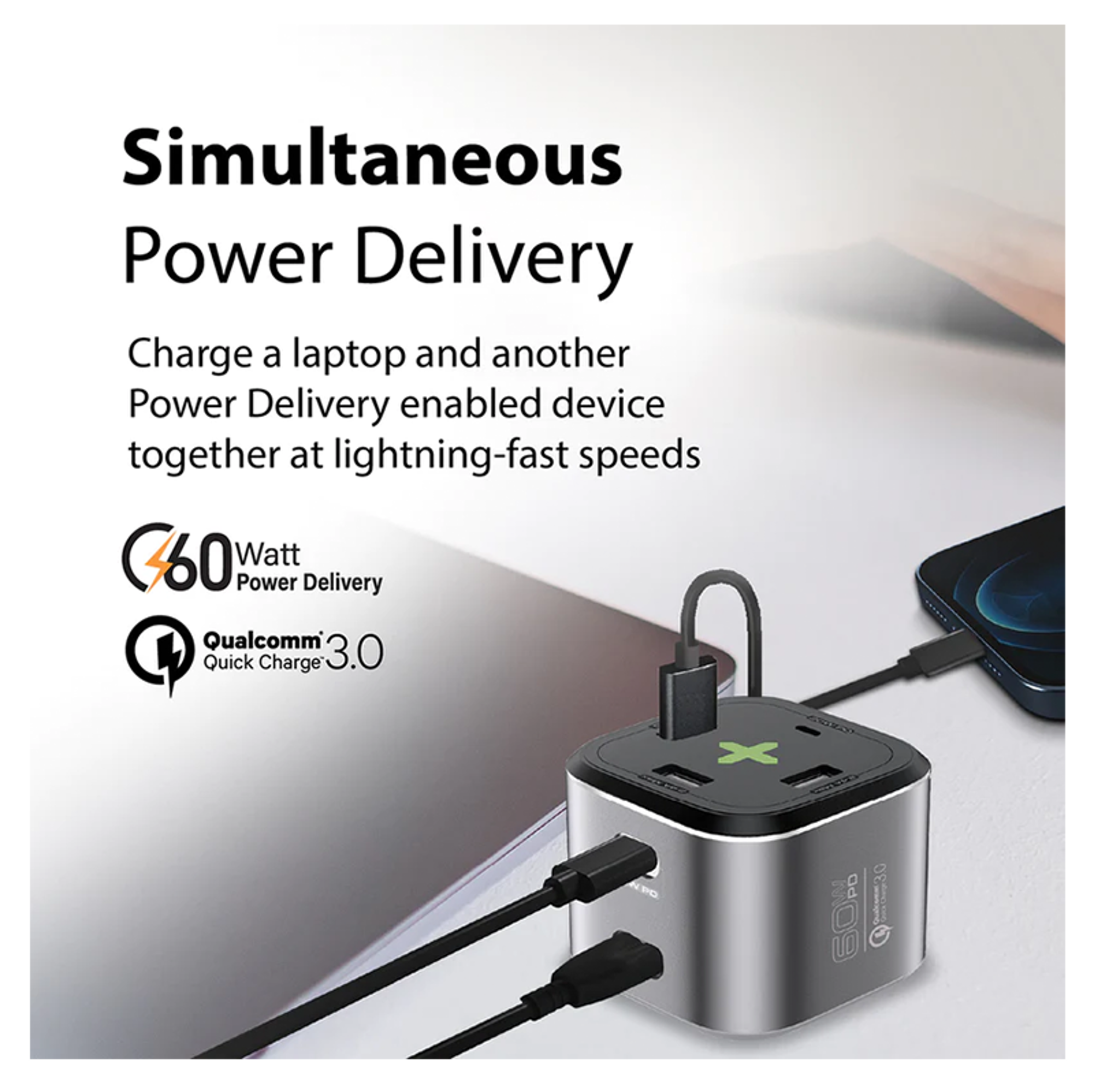 PROMATE 80W Quick Charging Multi Port Charging Station - Best Prices