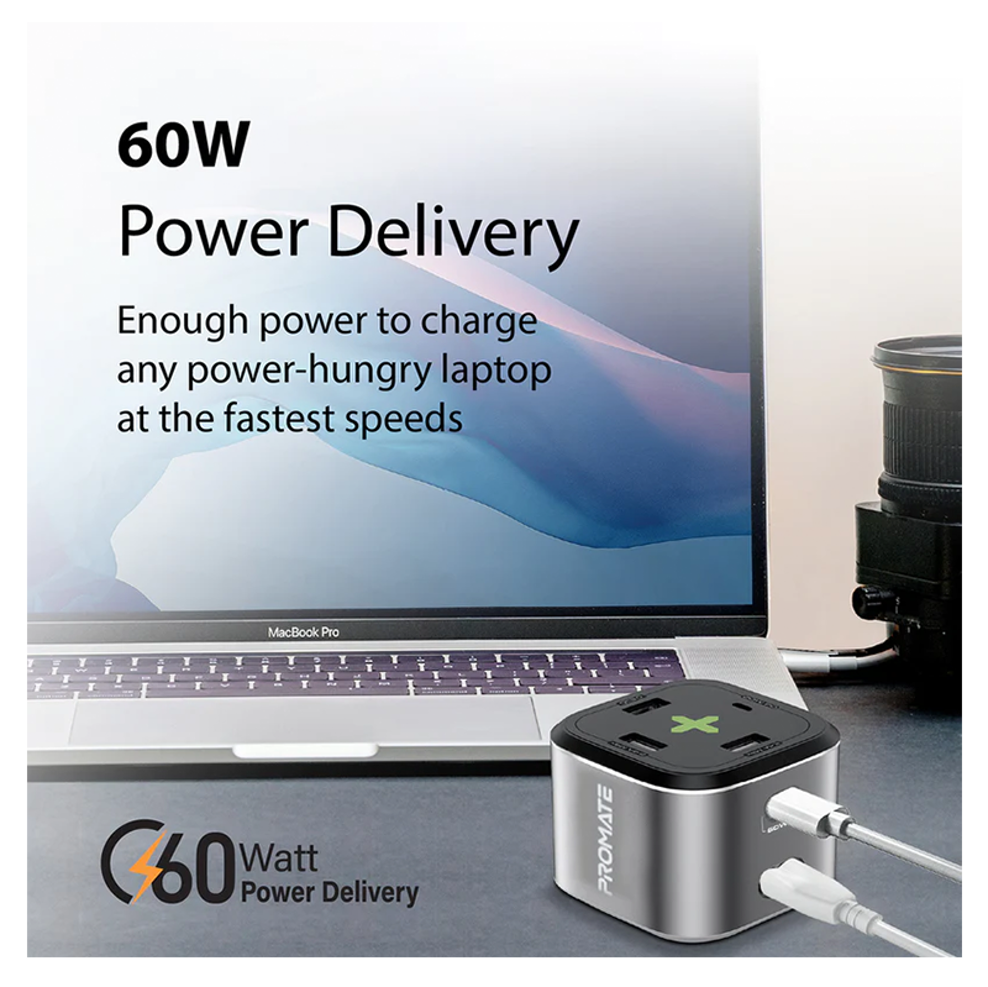 PROMATE 80W Quick Charging Multi Port Charging Station - Best Prices