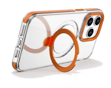 WiWU Geek 3 in 1 Bumper Cover for Apple iPhone 15 series - Orange