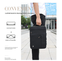 WiWU Alpha Slim Sleeve Laptop Bag - Black