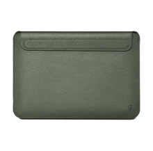 WiWU 14.2" Genuine Leather Laptop Sleeve - Green