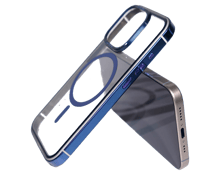 BUVU iPhone 15 Pro Max Case w/MagSafe - Blue