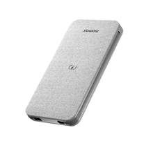 Momax IP112MFI Q.Power Touch 2 Wireless Battery Pack 10,000mAh - Grey