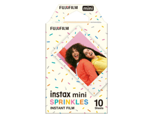Fujifilm Instax Mini Colour Film with Border (10 Sheets) - Sprinkles