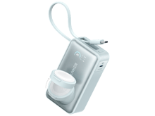 Anker MagGo Power Bank 10K, 35W, For Apple Watch - Turquoise