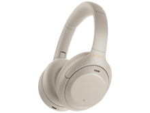 Sony WH-1000XM4/B Wireless Noise Canceling Headphones with Case - Silver