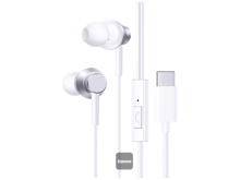 Baseus Encok CZ11 Type-C Wired Headphone - White
