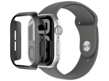 Belkin ScreenForce Tempered Glass Full 360 AntiMicrobial Screen Protector For Apple Watch Series 9/8/7/6/5/4/SE - Black