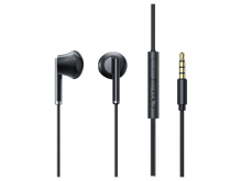 JoyRoom JR-EW07 Wired Series Half In-Ear Wired Earphones - Black