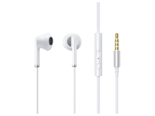 JoyRoom JR-EW07 Wired Series Half In-Ear Wired Earphones - White