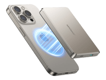 JoyRoom JR-PBM08 Pro 20W Magnetic Wireless Power Bank 10,000mAh - Silver