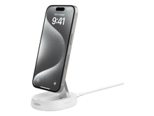 Belkin BoostCharge Pro Convertible Magnetic Wireless Charging Stand with Qi2 15W - White
