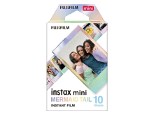 Fujifilm Instax Mini Colour Film with Border (10 Sheets) - Mermaid Tail