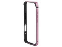 Coteci Aluminum Metal Bumper Frame Case for iPhone 16 - Pink
