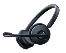 Anker PowerConf H500 Bluetooth Dual-Ear Headset with Microphone - Blue