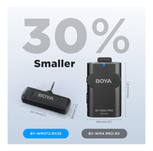 BOYA BY-WM3T2-M2 Aux Wireless Lavalier Microphone - Best Prices BOYA BY-WM3T2-M2 Aux Wireless Lavalier Microphone - Best Prices