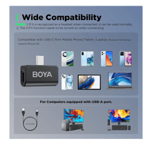 BOYA Omic-U Wireless Lavalier Microphone - Best Prices