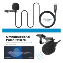 BOYA BY-M2 Digital Lavalier Microphone - Best Prices