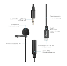 BOYA BY-M2 Digital Lavalier Microphone - Best Prices