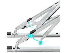WiWU S400 Foldable Laptop Stand - Best Prices