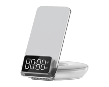WiWU M11 4 in 1 Wireless Charging Station 15W with Clock - Best Prices