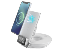 WiWU M11 4 in 1 Wireless Charging Station 15W with Clock - Best Prices